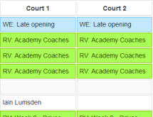 Define your bookable resources